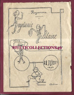 Delcampe - 280526A - MILITARIA Programme 1932 Prytanée Militaire Fête Sportive Illustration Delherme ESCRIME TENNIS FANFARE COURSE - Dokumente