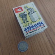 Delcampe - Ancienne Boîte D'allumettes En Bois SEITA GITANES T (type 102) "atlantic LA MACHINE A Bien LAVER" Dessin Jean BELLUS 3 - Boites D'allumettes