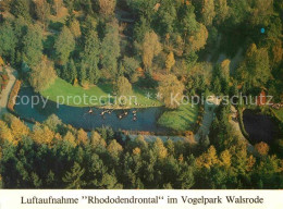 Delcampe - Walsrode Lueneburger Heide Fliegeraufnahme Rhododendrontal - Walsrode