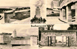 Delcampe - Buchenwald Weimar Nationale Mahn Und Gedenkstaette Ringgrab 3 Eingang Turm Und G - Weimar