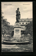 Delcampe - AK Mainz Am Rhein, Schillerdenkmal - Mainz