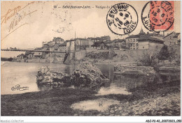 Delcampe - ADJP2-42-0109 - SAINT-JUST-SUTR-LOIRE - Vestiges Du Pont Romain - Saint Just Saint Rambert