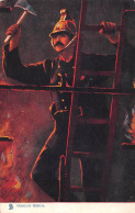 Delcampe - ¤¤    -   Illustrateur   -  POMPIER   -  Obscur Héros         -   ¤¤ - Firemen