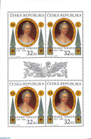 Delcampe - Czech Republic 2017 Maria Theresia M/s, Mint NH, Art - Paintings - Otros & Sin Clasificación