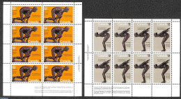 Delcampe - Canada 1975 Olympic Games 2 M/s, Mint NH, Sport - Olympic Games - Swimming - Nuevos
