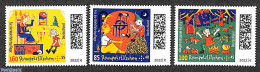 Delcampe - Germany, Federal Republic 2022 Welfare 3v, Mint NH, Art - Fairytales - Ungebraucht