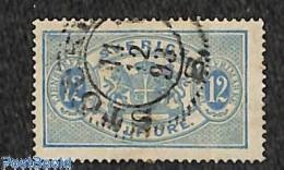 Delcampe - Sweden 1881 12o, On Service, Perf. 13, Used, Used Or CTO - Autres & Non Classés