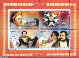 Delcampe - Cuba 2021 Napoleon Bonaparte 4v M/s, Mint NH, History - Decorations - Napoleon - Ungebraucht