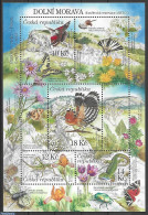Delcampe - Czech Republic 2010 Nature Conservation S/s, Mint NH, Nature - Animals (others & Mixed) - Birds - Butterflies - Otros & Sin Clasificación