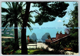 Delcampe - L364640 Capri Gardens Of Augustus The Faraglioni M Della Monica - Welt
