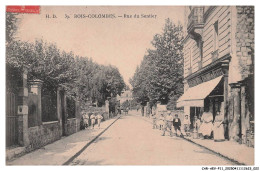 Delcampe - CAR-AEVP11-0588-92 - BOIS-COLOMBES - Rue Du Sentier - Colombes