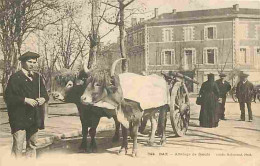 Delcampe - Carte Postale Ancienne - 40 - Dax - Attelage De Boeufs - Animée - CPA - Voir Scans Recto-Verso - Poscard - Carta Postal - Dax