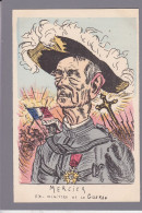 Delcampe - CPA THUG Satirique Caricature Politique Non Circulée Dos Non Séparé Mercier - Satirische