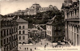 Delcampe - Bern - Das Universitätsgebäude Und Schanzenbrücke (28) * 9. 8. 1913 - Bern
