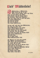 Delcampe - M.HALTER Lieb-Mütterlin! Ngl #D1765 - Sänger Und Musikanten
