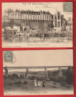 Delcampe - AA883   79 DEUX SEVRES  THOUARS  2 CARTES POSTALES ANCIENNES - Thouars