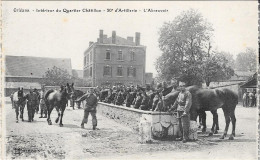 Delcampe - Orléans - Intérieur Du Quartier Châtillon - 30e D'Artillerie - L'Abreuvoir - Kasernen