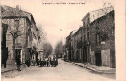 Delcampe - CPA  Carte Postale  France Saint-André-de-Sangonis  Cours De La Gare VM108202 - Pau