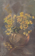 Delcampe - K.RIEMANN (?) Vase Mit Blumen Ngl #D3071 - Sonstige & Ohne Zuordnung
