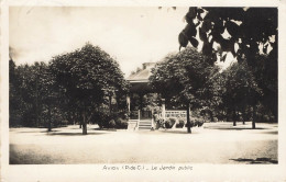 Delcampe - CPSM Avion-Le Jardin Public-Timbre     L4621 - Avion