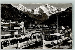 Delcampe - 3800 Interlaken - Dampfschiffstation Mönch Jungfrau - 10612825 - Interlaken
