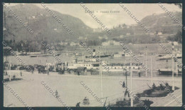 Delcampe - Como Città Battello RIFILATA Cartolina LQ1320 - Como