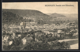 Delcampe - AK Meiningen, Ansicht Vom Bibrasberg - Meiningen