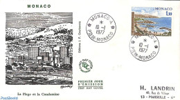 Delcampe - Monaco 1977 Definitive 1v, First Day Cover - Briefe U. Dokumente