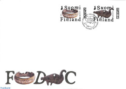 Delcampe - Finland 2025 Europa, Archeology 2v S-a, First Day Cover, History - Archaeology - Europa (cept) - Briefe U. Dokumente