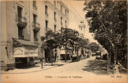 Delcampe - TUNISIE - TUNIS - L'avenue De Carthage - Tunesien