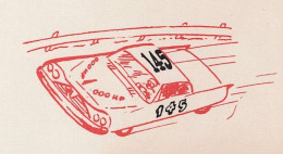 Delcampe - Oldtimer : Voiture De Course Américaine Vintage Sur CP De Washington D. C., USA, 1967 (Tirage Limité) - PKW