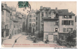 Delcampe - CAR-AGZP3-0131-87 - LIMOGES - Place Du Verdurier - Vieux Quartier En Démolition - Limoges
