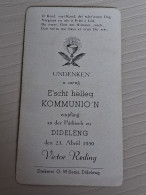 Delcampe - Faire Parte Luxembourg ,  Dudelange 1950 - Communion
