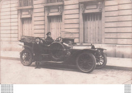 Delcampe - CARTE PHOTO AUTOMOBILE DEBUT 1900 A PARIS  PHOTO ARMAND RUTHMANN - Toerisme