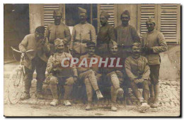 Delcampe - CARTE PHOTO Militaria Soldat Velo - Regimente