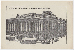 Delcampe - 75 - B18240CPA - PARIS - ARR. 02 - La Bourse - Carte Publicitaire MARFAN, Courtier Rue Reaumur - Parfait état - PARIS - Paris (02)