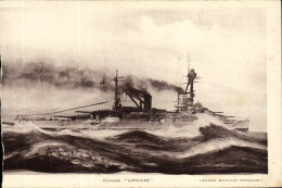 Delcampe - CPA Cuirasse Lorraine - Krieg