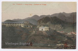 Delcampe - Tonkin / Vietnam: Dong-Dang - Casernes Et Village (Vintage PC ~1910s) - Vietnam