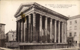 Delcampe - Vienne CPA Temple D'Auguste Et De Livie Construit Sous L'empereur Claude Vers L'an 41 De Notre Ere - Vienne