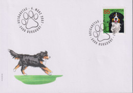 Delcampe - 2007 Schweiz FDC ⵙ Zum: 1227A, Mi: 2001, Berner Sennenhund - FDC