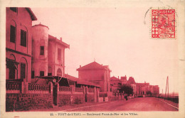 Delcampe - Algérie - FORT DE L'EAU Bordj El Kiffan - Boulevard Front-de-Mer Et Les Villas - Ed. Ets Photo Albert 18 - Sonstige & Ohne Zuordnung