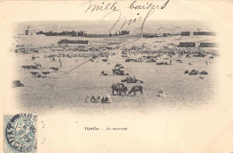 Delcampe - Algérie - DJELFA - Le Marché - Ed. J. Geiser - Djelfa
