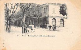 Delcampe - Algérie - BATNA - Le Grand Café Et L'Hôtel Des Étrangers - Ed. Beun 18 - Batna