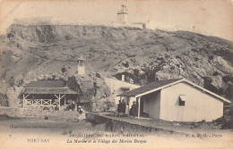 Delcampe - Algérie - PORT SAY Marsa Ben M'Hidi - La Marine Et Le Village Des Marins Bocoyas - Ed. P.A.M.O. 3 - Sonstige & Ohne Zuordnung