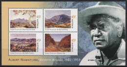 Delcampe - Australien 2002 Gemälde Von Albert Namatirja Block 45 Postfrisch (C24131) - Blocks & Kleinbögen