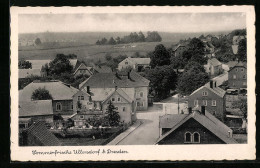 Delcampe - AK Ullersdorf Bei Dresden, Teilansicht Mit Strasse Aus Der Vogelschau - Dresden