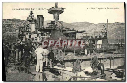 Delcampe - CPA Catastrophe Du Iena Le Iena Apres La Catastrophe Bateau Toulon - Krieg