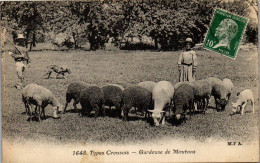 Delcampe - 23 Types Creusois - Gardeuse De Moutons - Sonstige & Ohne Zuordnung
