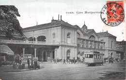 Delcampe - 75-PARIS GARE MONTPARNASSE-N°4489-B/0075 - Pariser Métro, Bahnhöfe