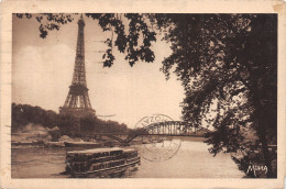 Delcampe - 75-PARIS TOUR EIFFEL-N°4489-A/0383 - Eiffelturm
